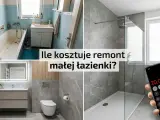 Przed i po remoncie małej łazienki 5m2. Sprawdź, ile kosztuje robocizna i materiały.